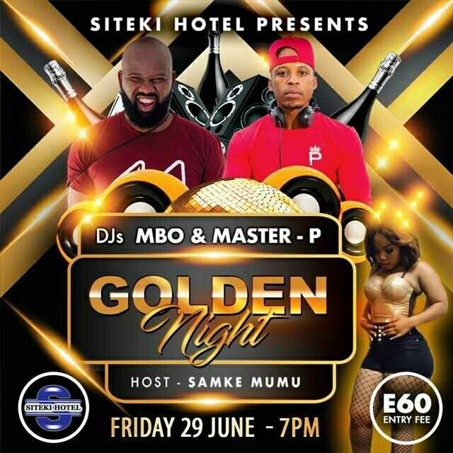 Golden Night With DJ Mbo And Master-P Pic